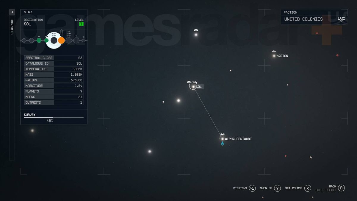 How to fast travel in Starfield with the Scanner and Starmap | GamesRadar+