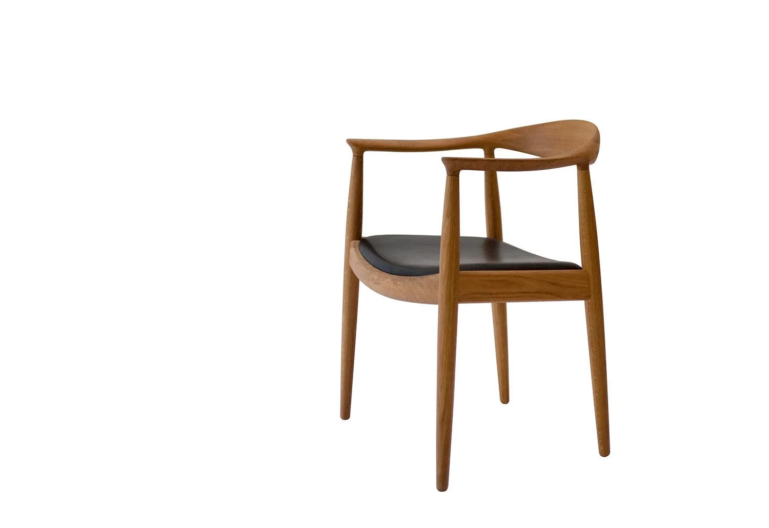 Round chair by Hans J Wegner