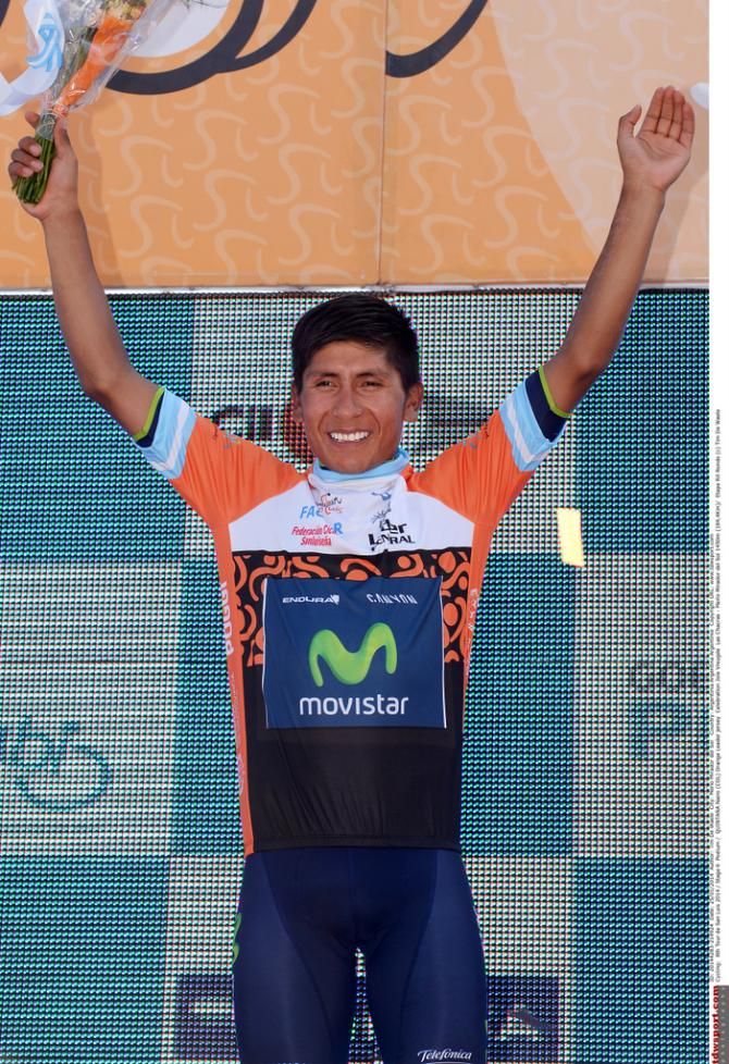 Nairo Quintana (Movistar) won the race overall