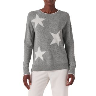 The White company Star Jumper with Cashmere best Christmas jumpers