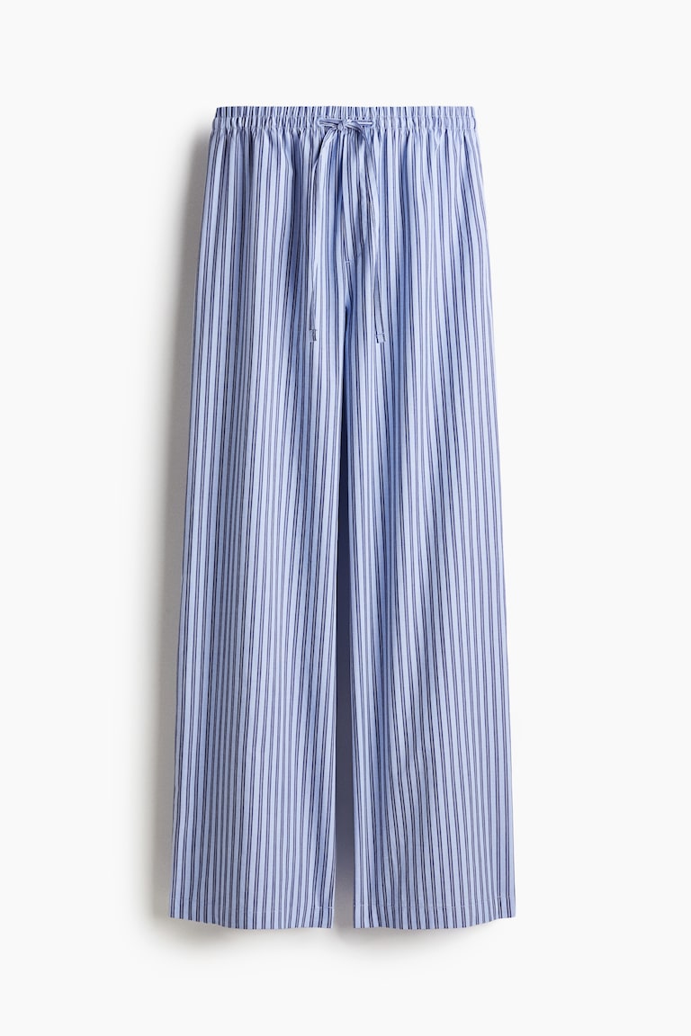 Cotton Drawstring Trousers