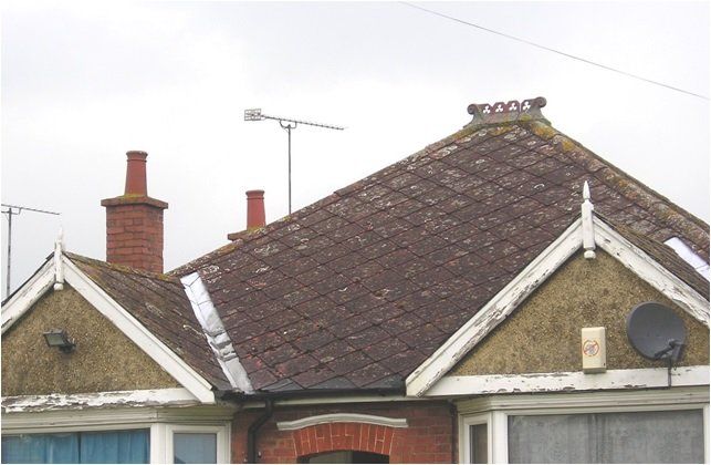 asbestos roof tiles