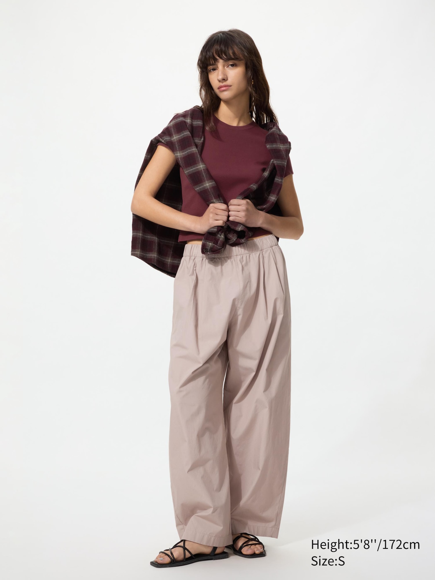 Cotton Volume Easy Trousers