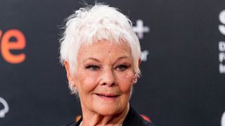 Judi Dench pixie crop with micro bangs