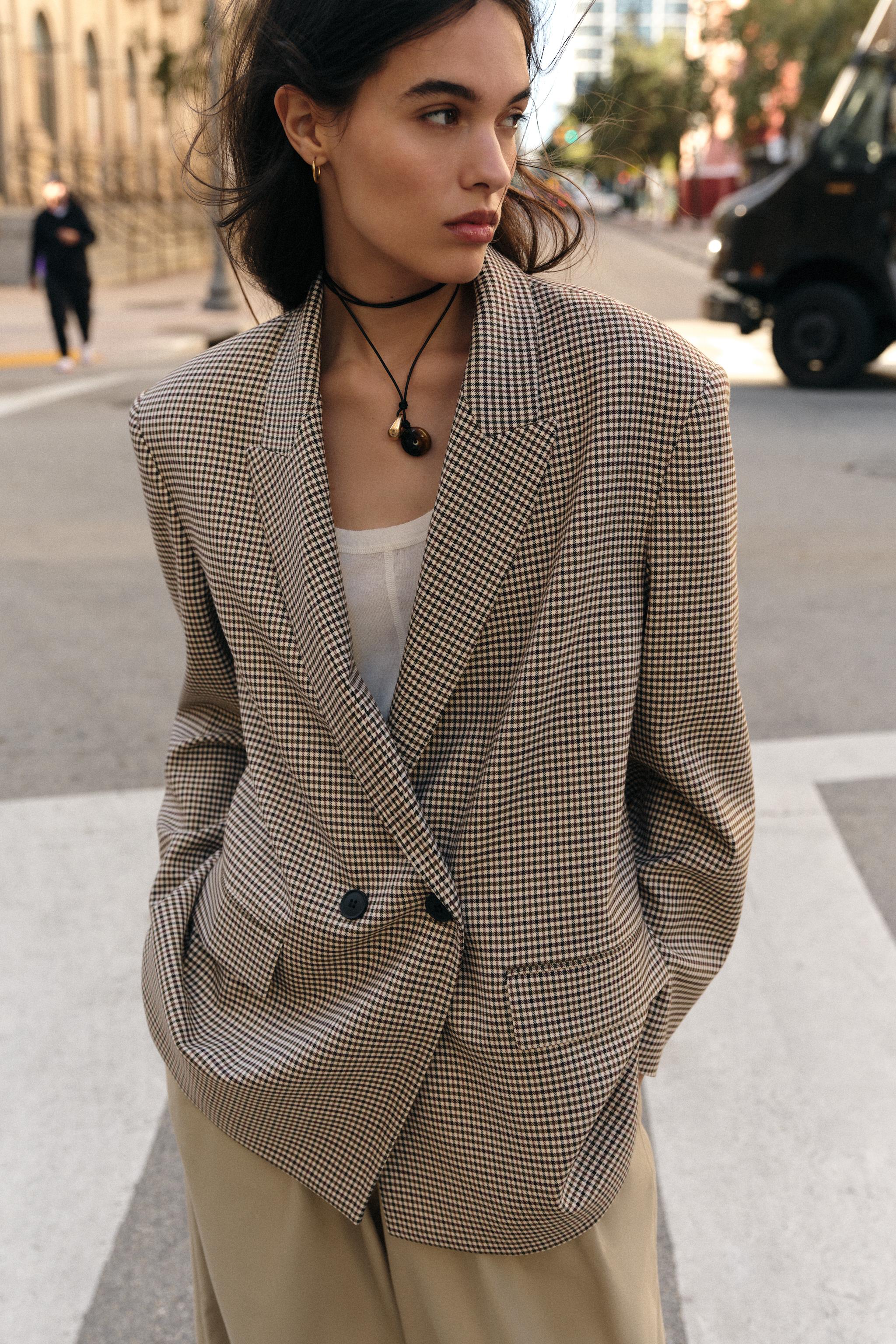 Oversize Double-Breasted Blazer