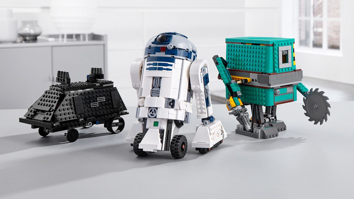 The Lego Boost Droid Commander, available Sept. 1, 2019, lets you build and control your favorite "Star Wars" droids.