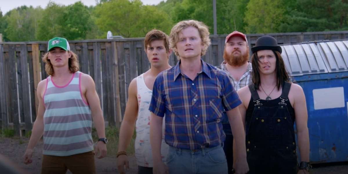 Dylan Playfair, Andrew Herr, Nathan Dales, K. Trevor Wilson and Tyler Jonhnston on Letterkenny