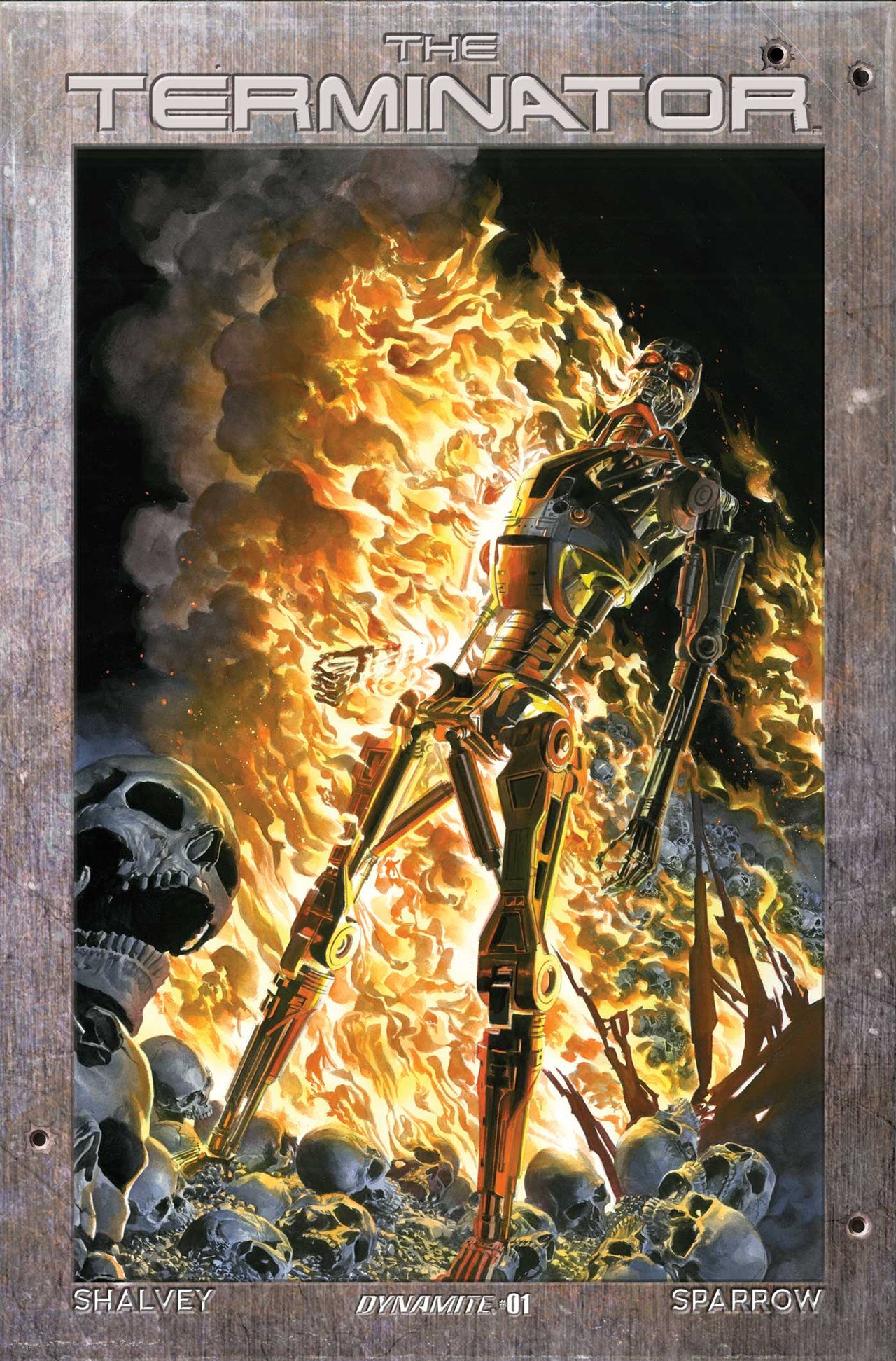 Art from The Terminator #1.