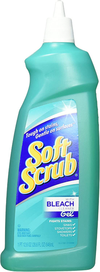 Soft Scrub Gel with Bleach, $18.63 for a pack of two at Amazon