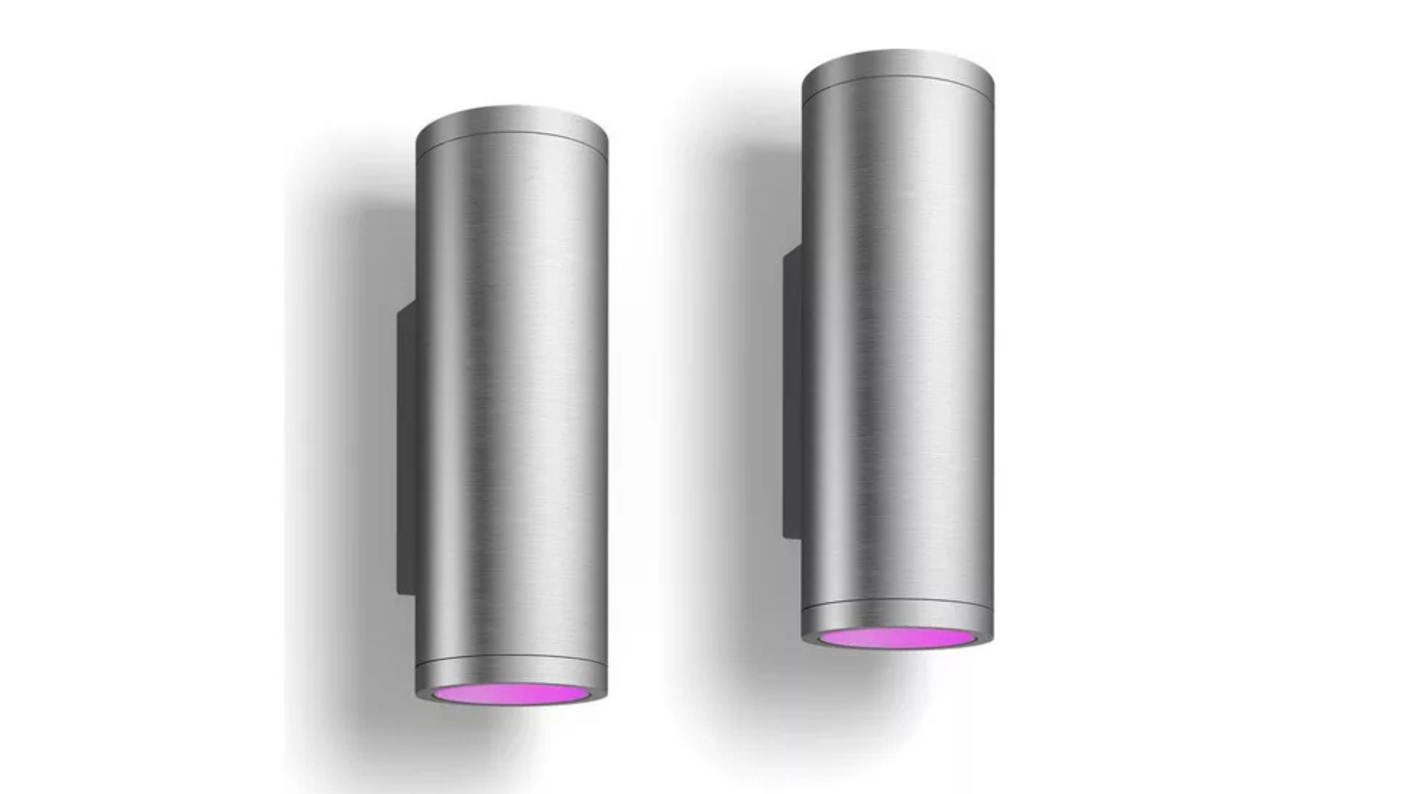 Philips Hue Ambiance Appear White &amp;amp; Colour Outdoor Wall Light Twin Pac