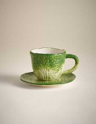 Cabbage Cup & Saucer