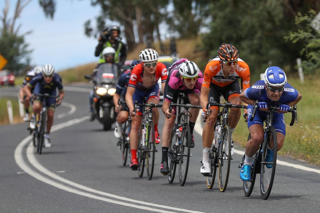 Greg Henderson (UnitedHealthcare) leading the breakaway