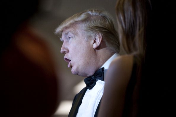 Donald Trump at the 2011 White House Correspondents Association gala