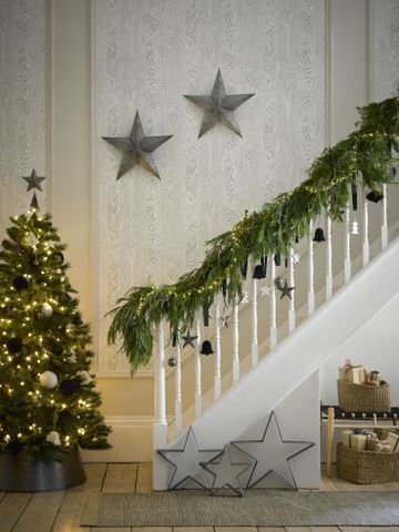 Christmas stair decor ideas: How to create a festive display | Livingetc