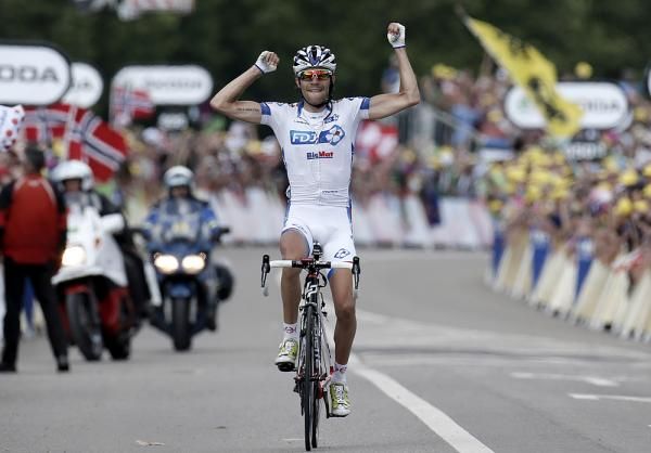 Thibaut Pinot (FDJ) gets the stage victory in Porrentruy