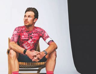 Owain Doull sitting down
