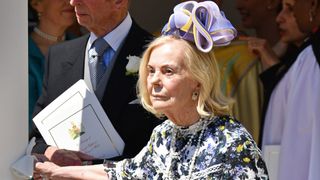 Katharine, Duchess of Kent attends the wedding of Prince Harry to Meghan Markle
