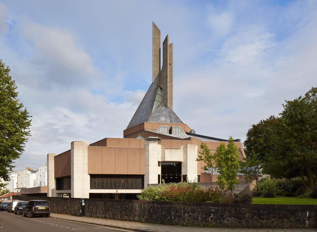 Clifton cathedral (1969-73) by Ron Weeks of the Percy Thomas Partnership