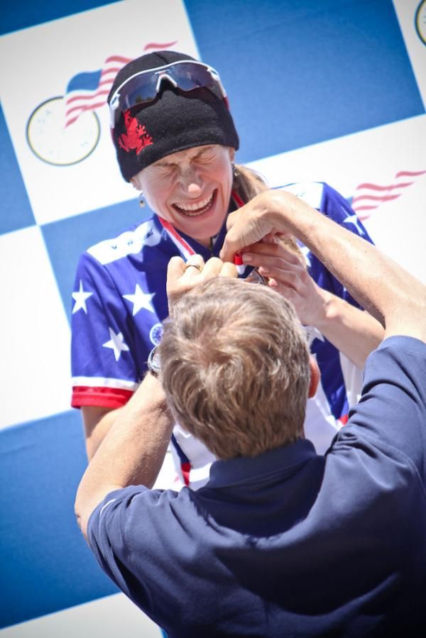 The emotions flow over for Mara Abbott (Peanut Butter &amp; Co./TWENTY 12).
