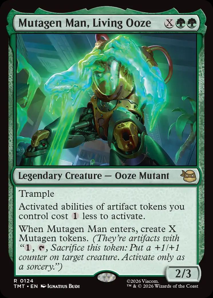 Magic: The Gathering TMNT cards