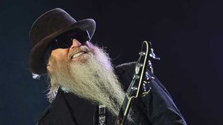 Dusty Hill onstage