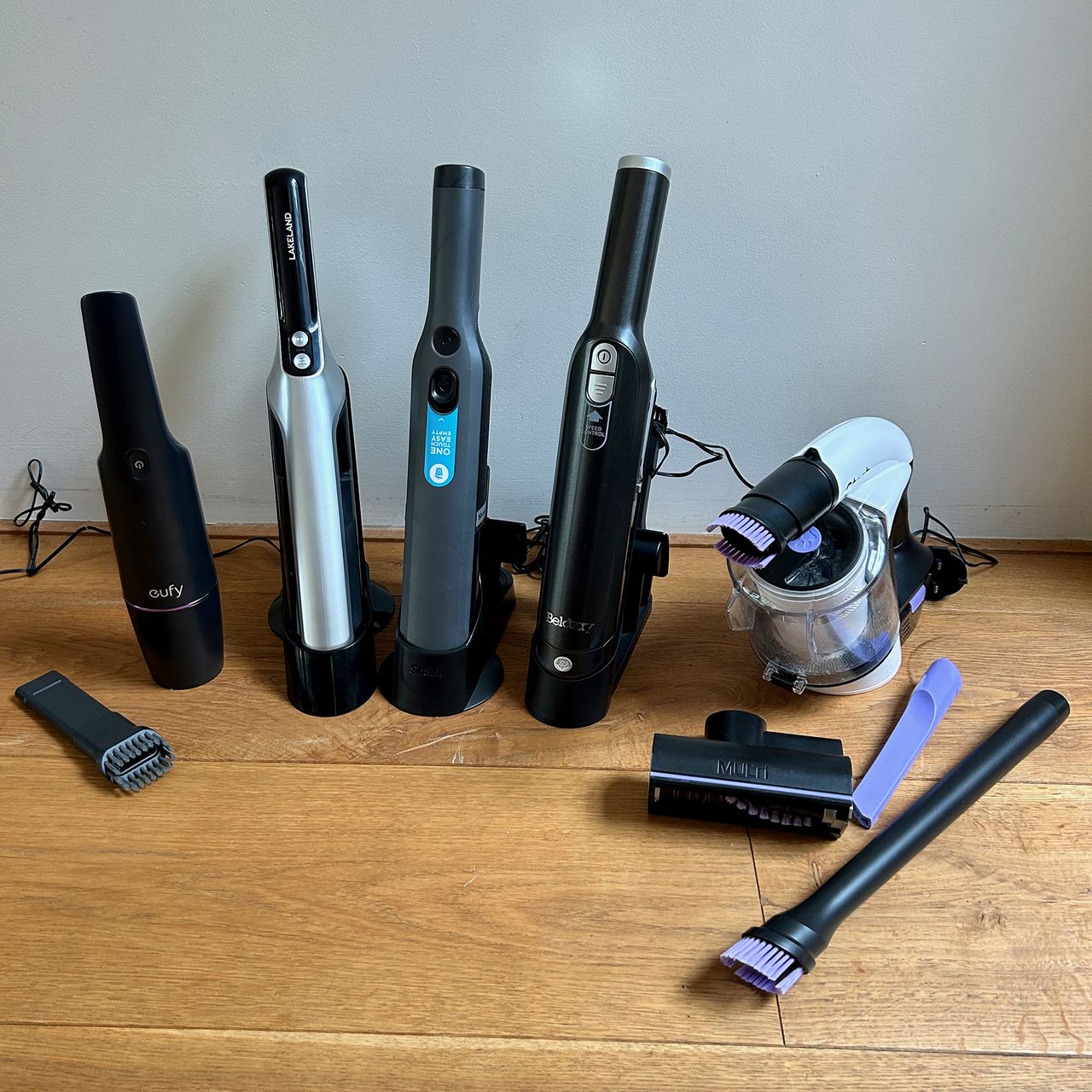 Testing the best handheld vacuums at home