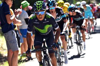 Nairo Quintana on stage 12 of the 2016 Tour de France