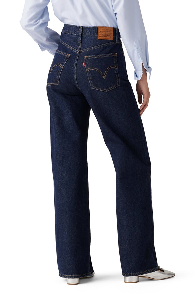 Ribcage High Waist Wide Leg Jeans