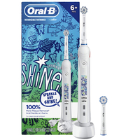Oral-B Kids Electric Toothbrush with Coaching Pressure Sensor and Timer, for Kids 6: $39.98 (20% off) at Amazon