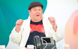 Johnny Vegas pre-weight loss