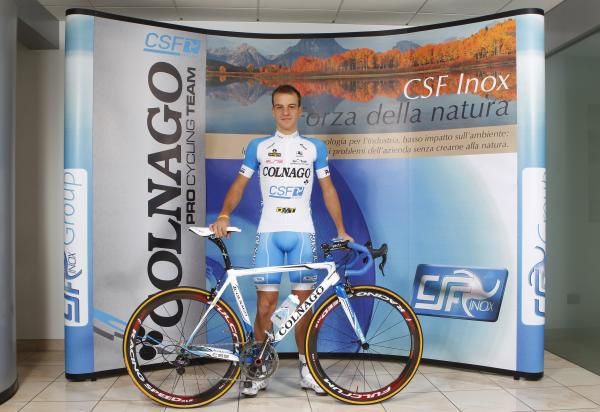 Omar Lombardi (Colnago-CSF Inox) turns professional in 2011.