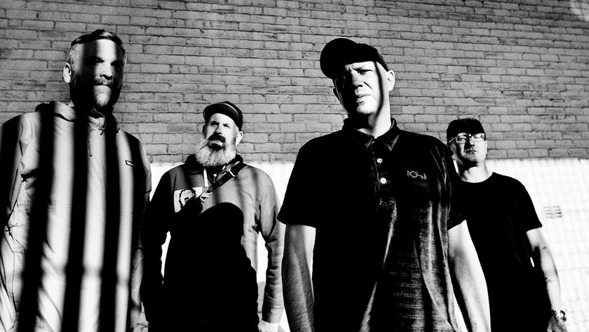 Mogwai shot by Steve Gullick