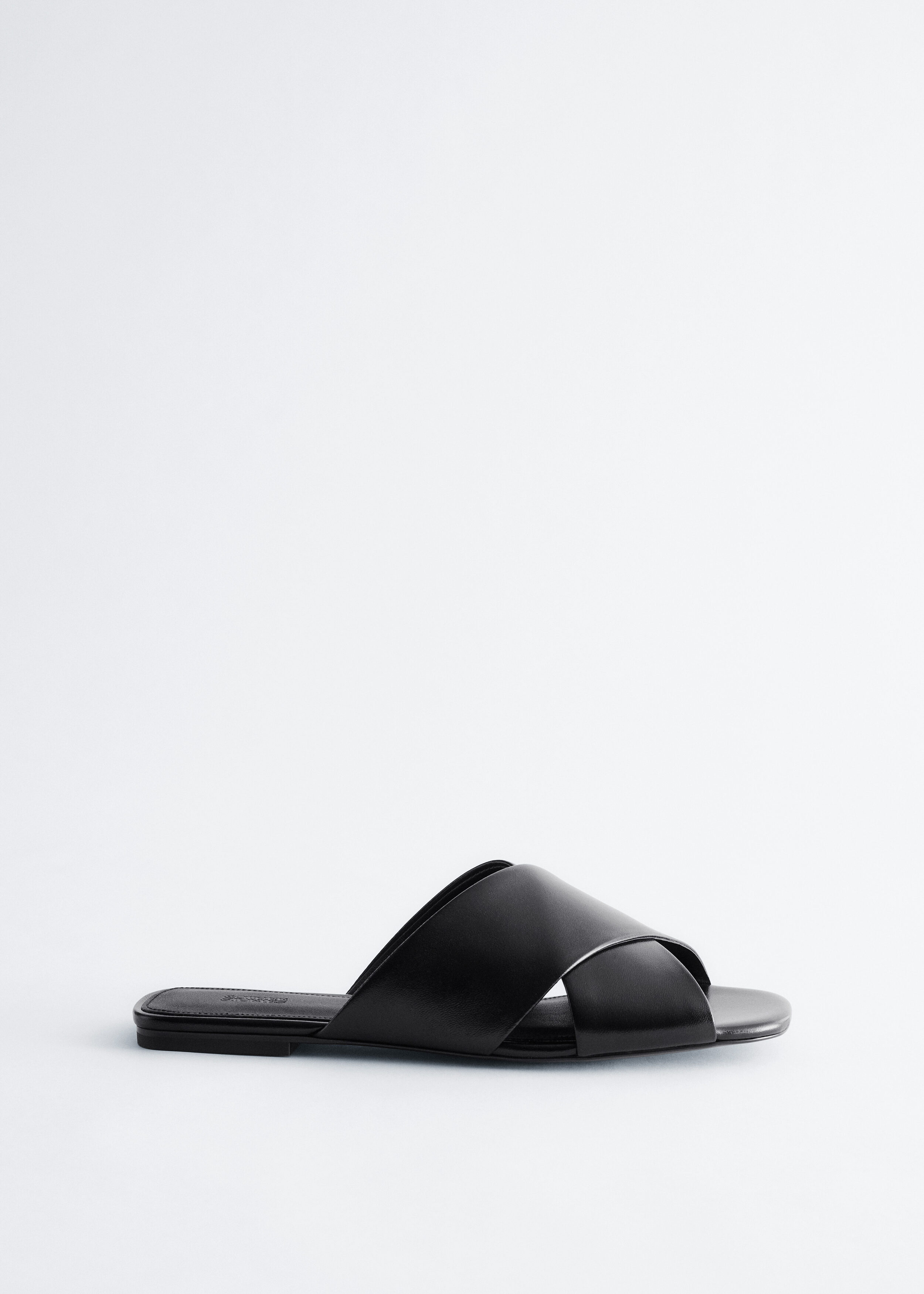 Crossover Leather Sandals