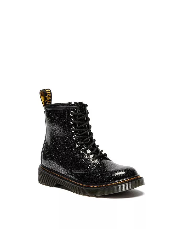 Dr. Martens, Girls' Junior 1460 Glitter Lace Up Boots