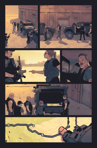 Pages from Sins of the Salton Sea #1.