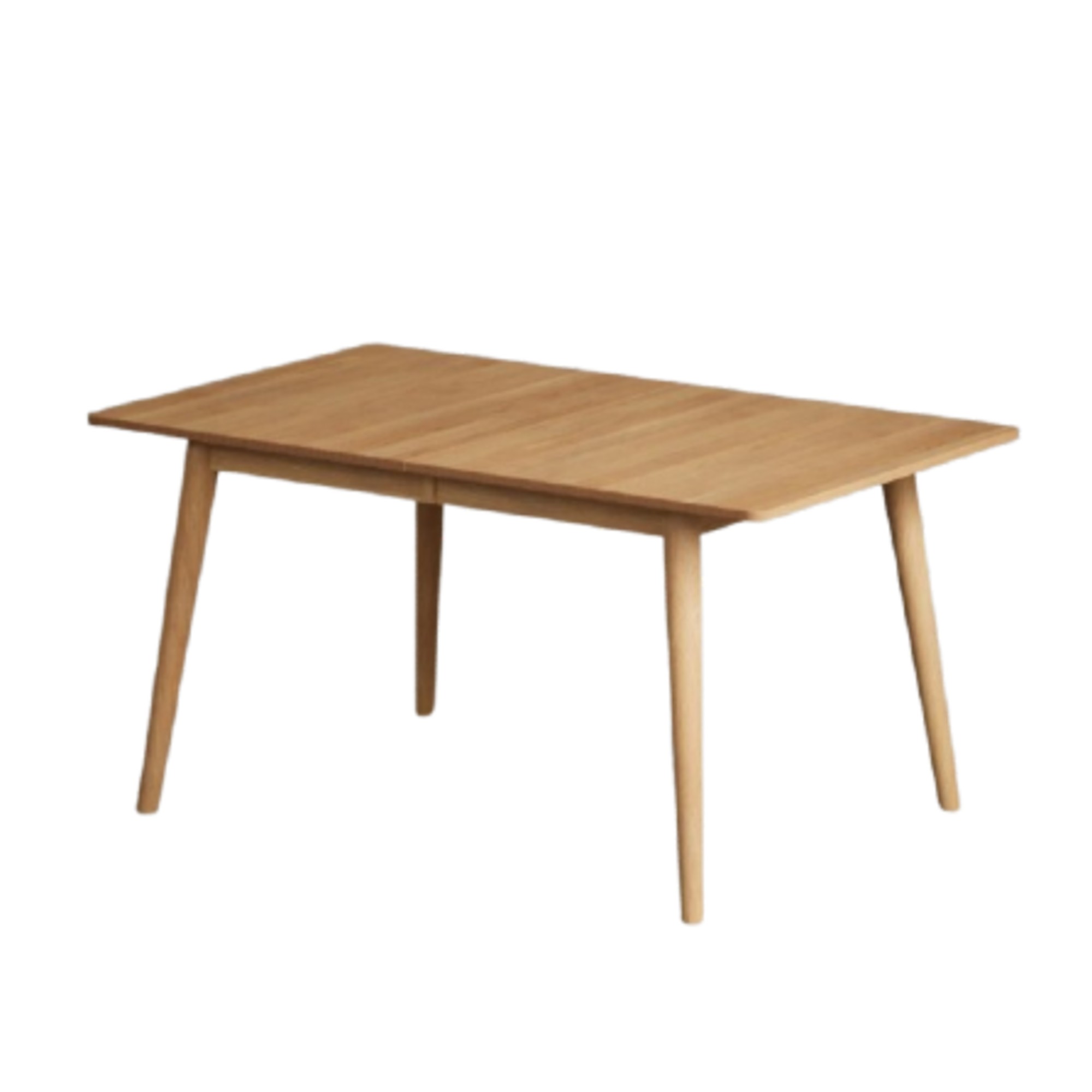 Oak and More Ruben Extending 150cm Retro Oak Dining Table