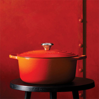 Le Creuset Round Dutch Oven in Flame: $250 at Le Creuset