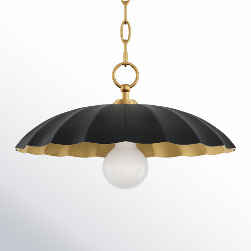 Birch Lane&amp;trade; Granduca 1 - Light Gold Single Pendant &amp;amp; Reviews | Wayfair
