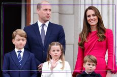 Prince George, Charlotte and Louis' weekends could change, seen here with their parents standing on the balcony of Buckingham Palace