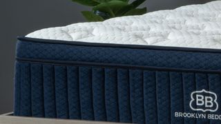 Close up of Pillow top on Brooklyn Bedding Aurora Luxe