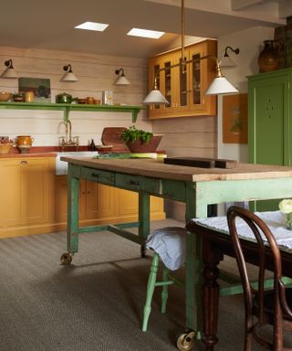 Kitchen designed by deVOL in the Fisherman's Cottage in St Ives