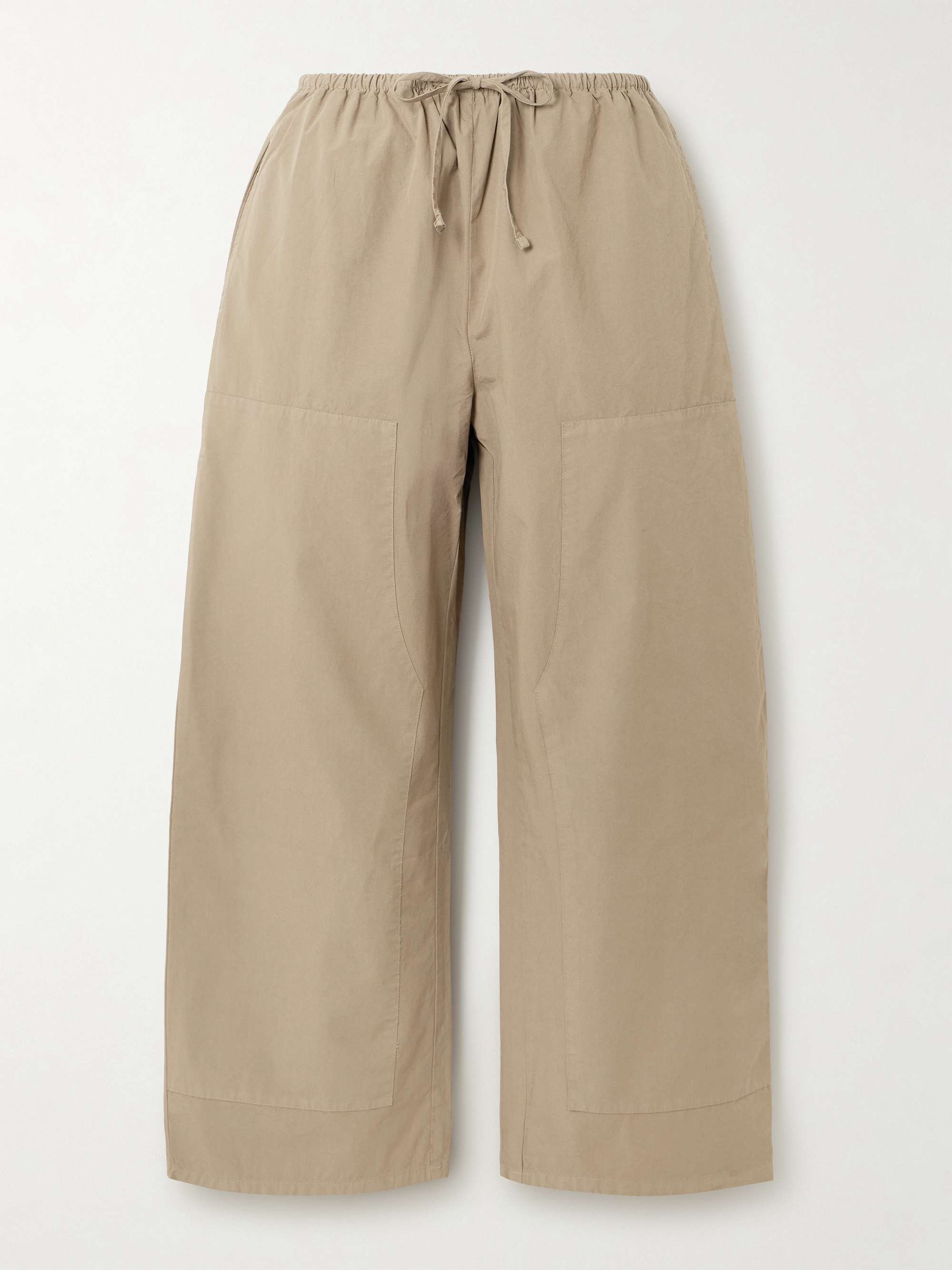 Kyoto Cotton Wide-Leg Pants