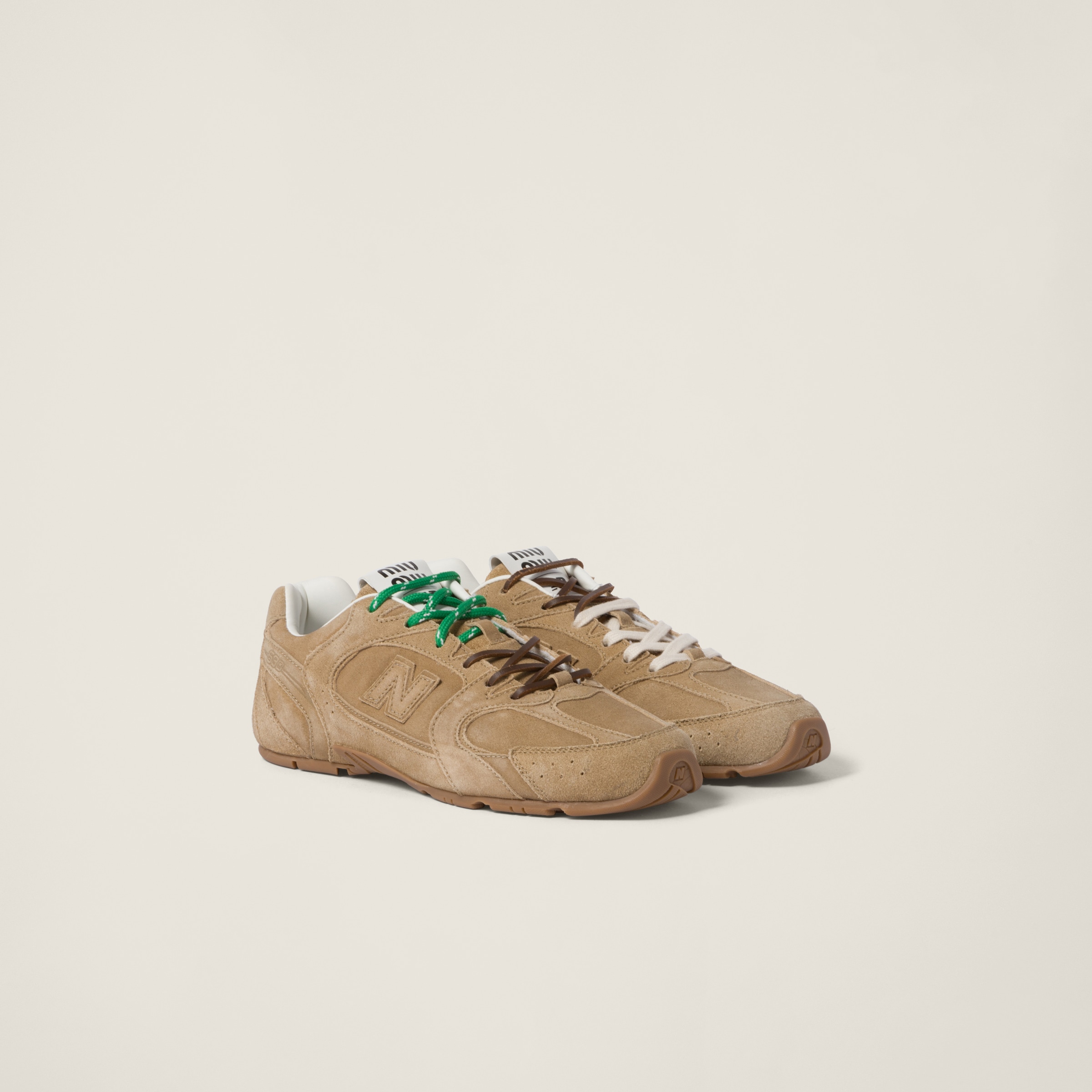 New Balance X Miu Miu 530 Sl Suede Sneakers