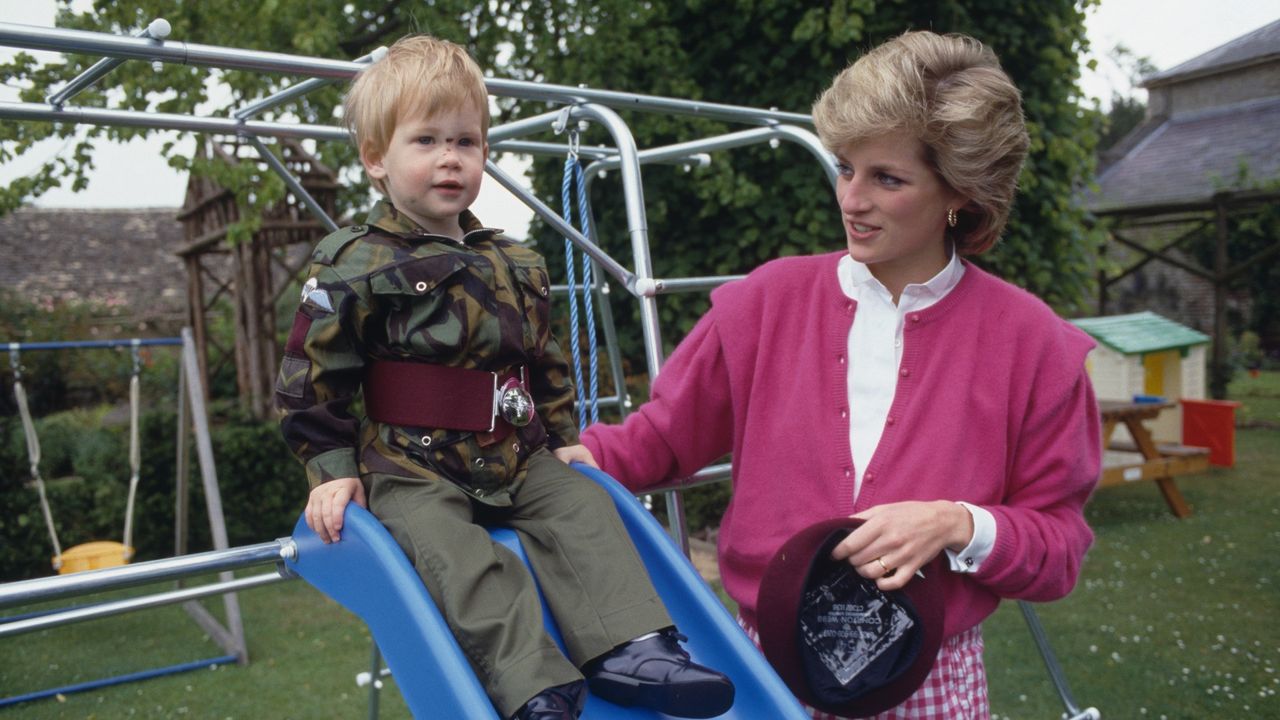 Princess Diana and Prince Harry