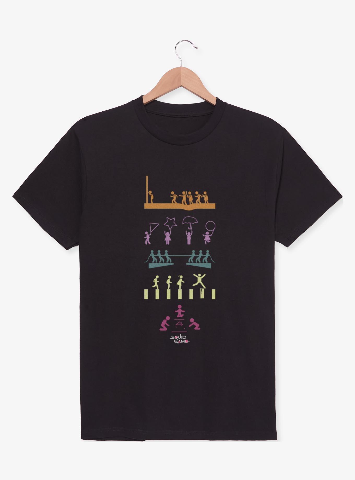Squid Game Game Icons T-Shirt