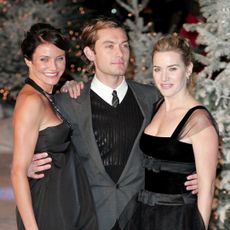 Cameron Diaz, Jude Law and Kate Winslet attend the premiere of 'The Holiday'