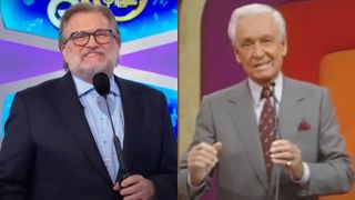 Drew Carey and Bob Barker on The Price Is Right.