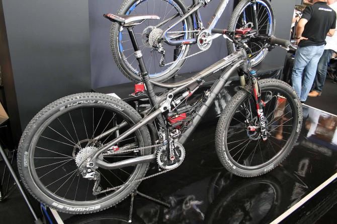 This Corratec belongs to a German suspension Guru, he has spent more than 25,000 euros on making his bike a data acquisition tool