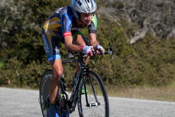 Matt Cooke (Team Exergy) claimed third in the time trial, after winning the previous day's road race stage.