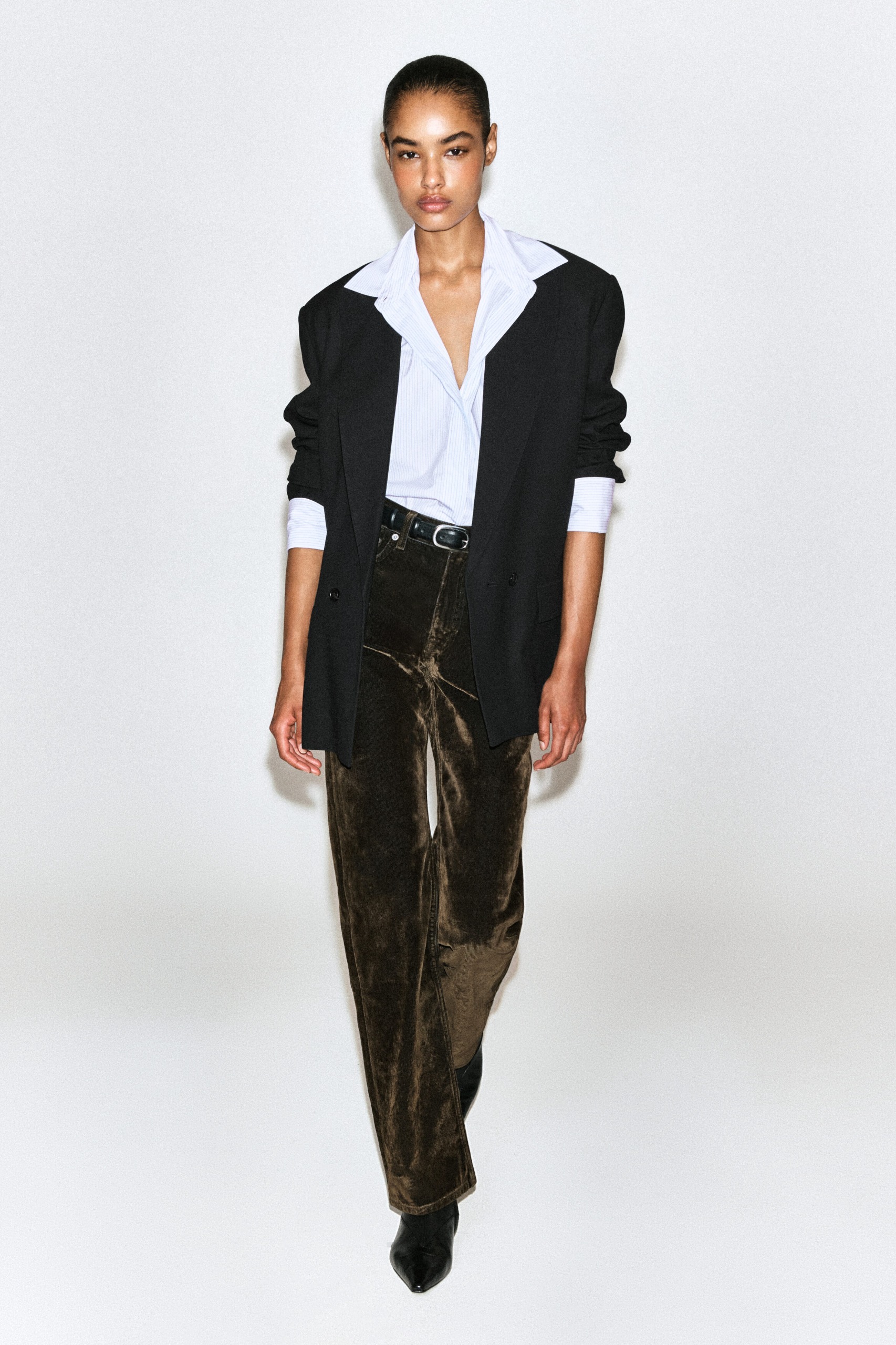 Corduroy Straight-Leg Jeans